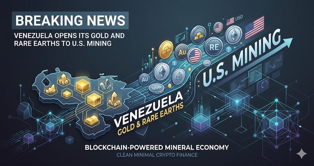 Breaking Venezuela Opens Its Gold and Rare Earths to U.S. Mining
