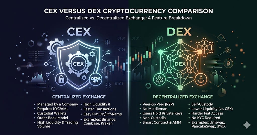 CEX vs DEX: Which Is Better for Your Trading Style in 2026?