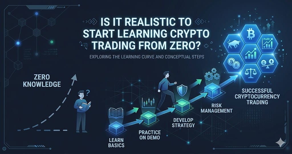 Is It Realistic to Start Learning Crypto Trading From Zero