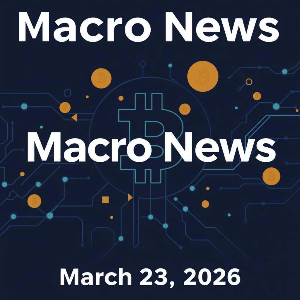Macro News Crypto Impact March 23 2026