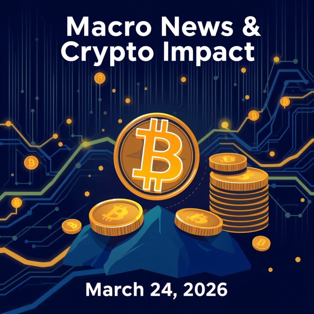 Macro News Crypto Impact March 24 2026