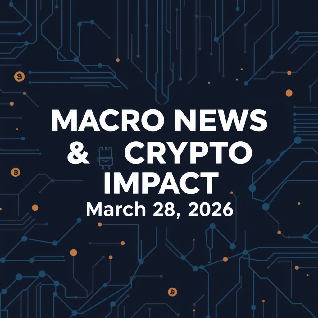 Macro News Crypto Impact March 28 2026