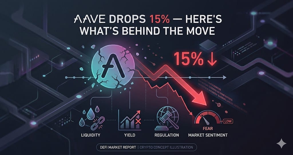 Aave Drops 15% Heres Whats Behind the Move