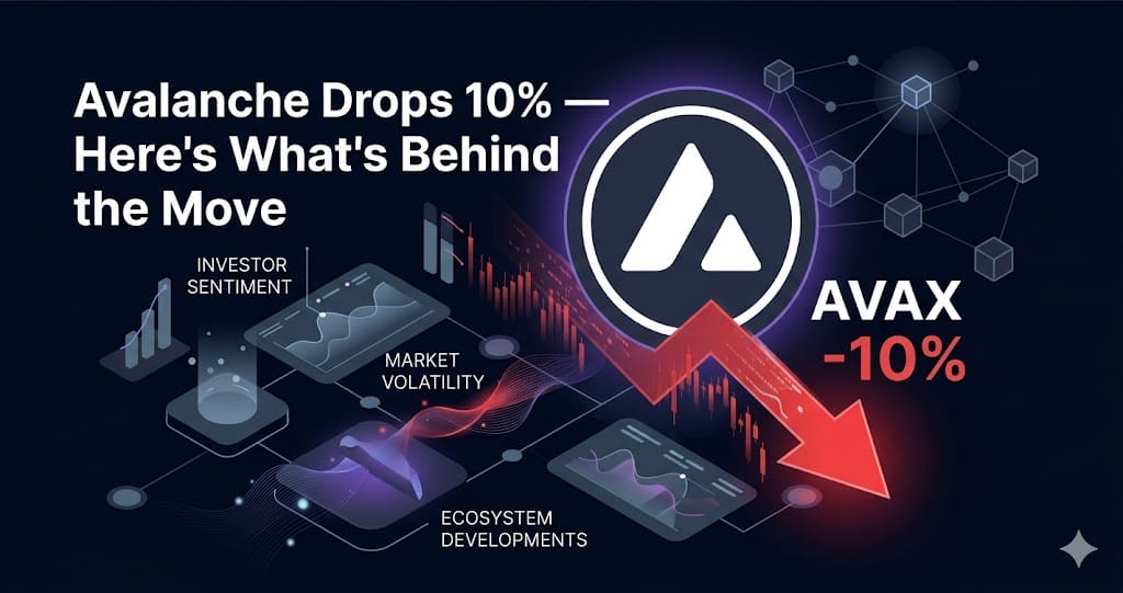 Avalanche Drops 10% Heres Whats Behind the Move