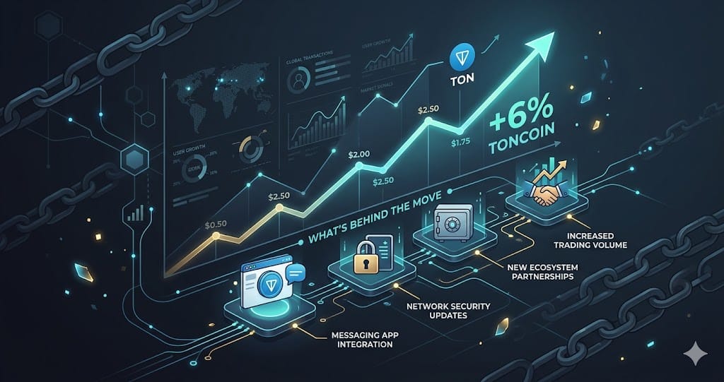Toncoin Surges 6% Heres Whats Behind the Move