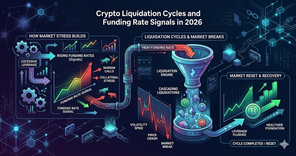 Crypto Liquidation Cycles and Funding Rate Signals in 2026 How Market Stress Builds and Breaks