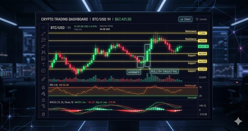 Crypto in Extreme Fear (8) — BTC at $69,164 Technical Analysis