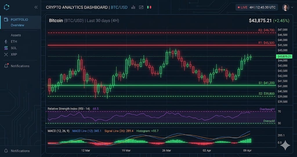 BTC Holds $68,870 as Bulls Build Momentum — Daily TA Report