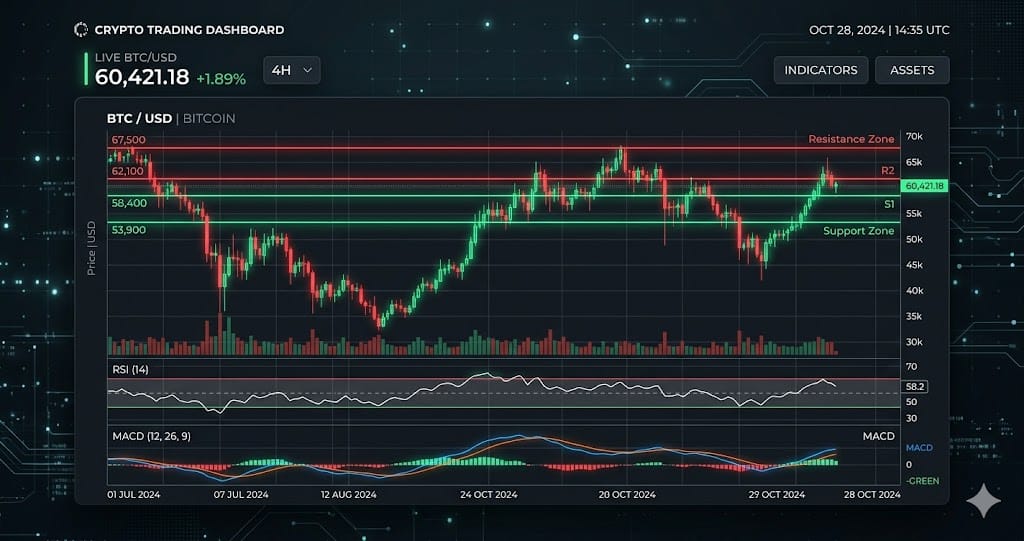 BTC Holds $74,741 as Bulls Build Momentum — Daily TA Report