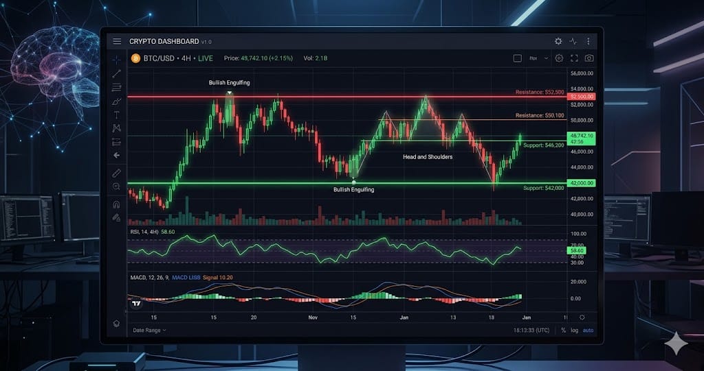 BTC at $77,798 — Daily Crypto Technical Analysis (April 24, 2026)