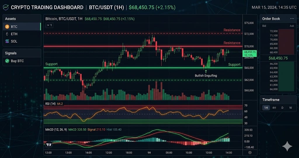 BTC at $78,020 — Daily Crypto Technical Analysis (April 26, 2026)