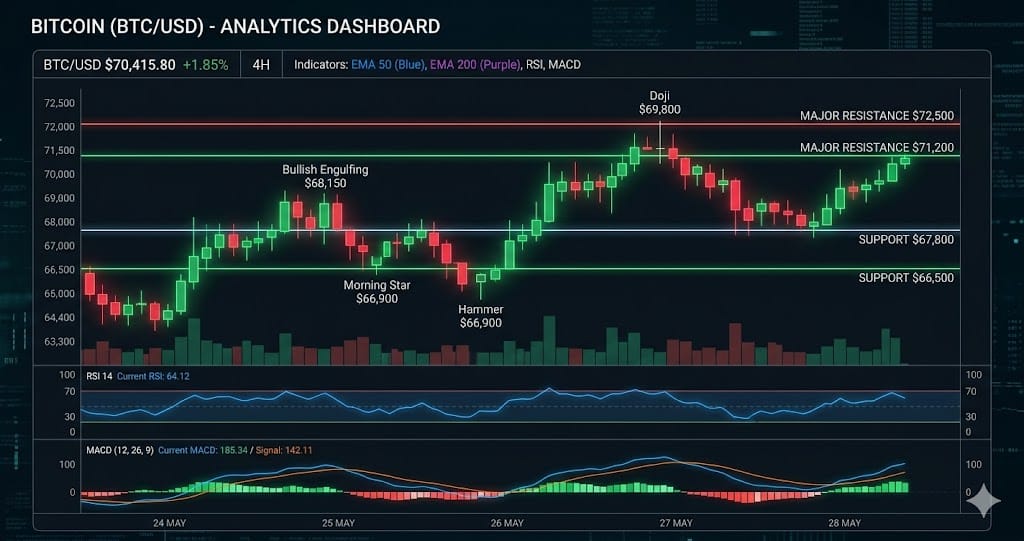 BTC at $75,783 — Daily Crypto Technical Analysis (April 30, 2026)