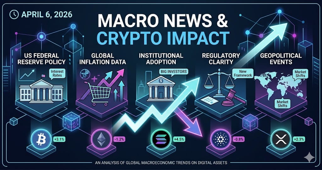 Macro News Crypto Impact April 6 2026
