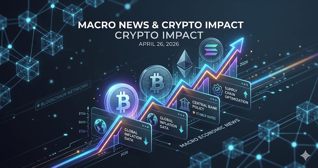 Macro News Crypto Impact April 26 2026