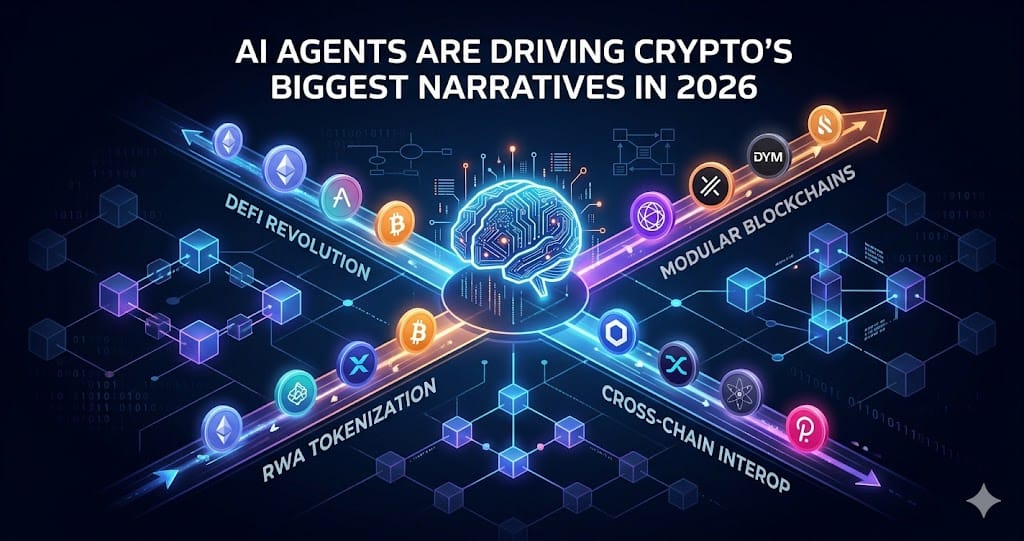AI Agents Are Driving Cryptos Biggest Narratives in 2026