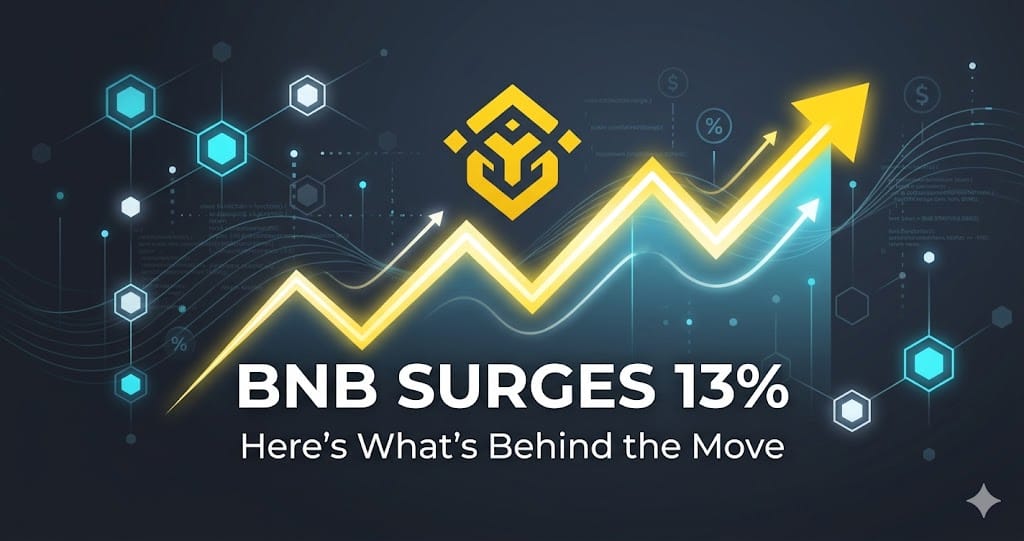 BNB Surges 13% Heres Whats Behind the Move