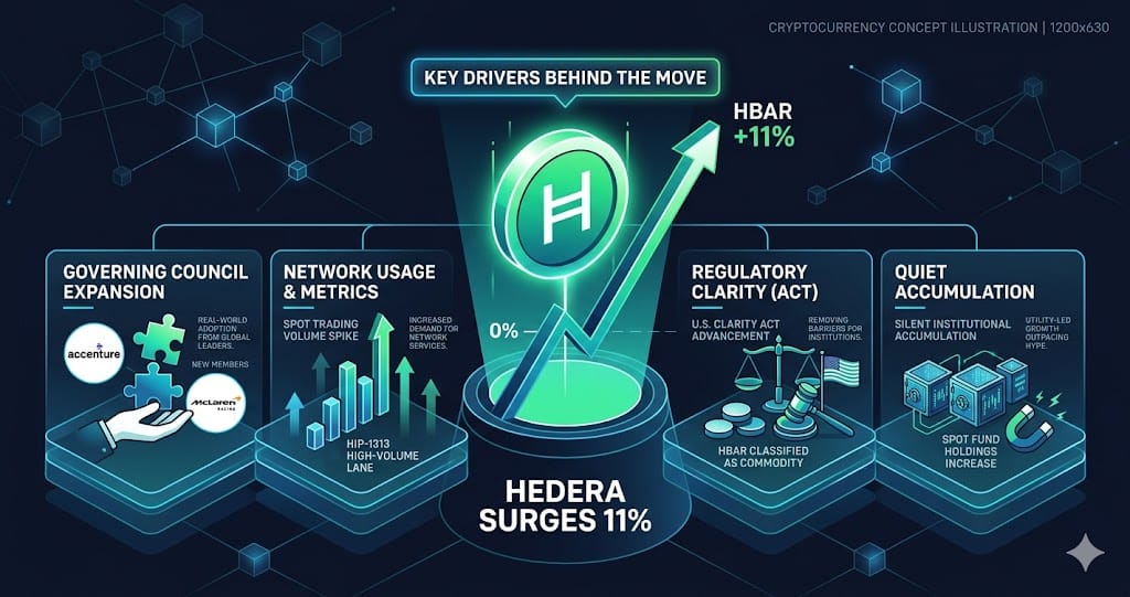 Hedera Surges 11% Heres Whats Behind the Move