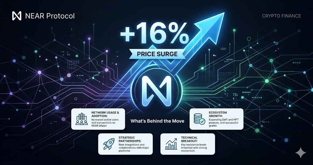 NEAR Protocol Surges 16% Heres Whats Behind the Move