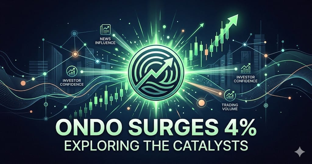 Ondo Surges 4% Heres Whats Behind the Move