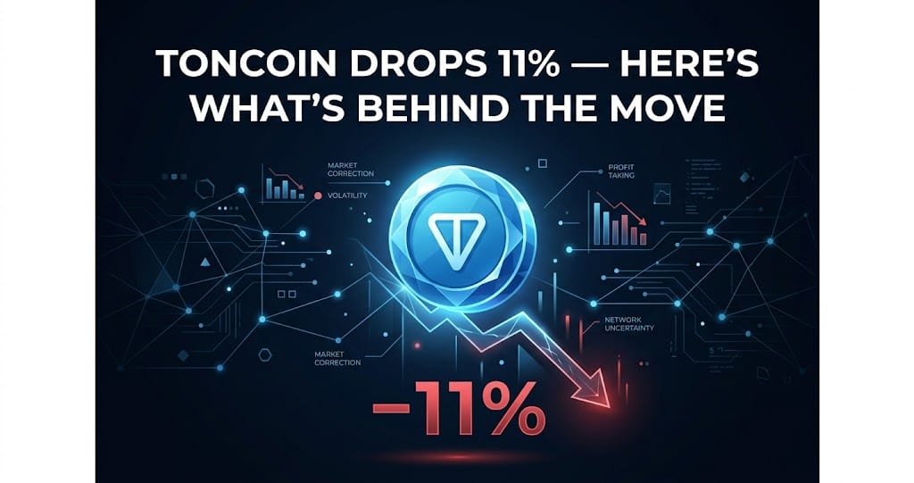 Toncoin Drops 11% Heres Whats Behind the Move