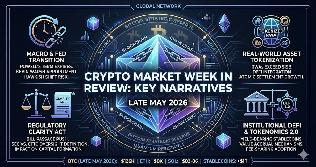 Crypto Market Week in Review Key Narratives for Late May 2026