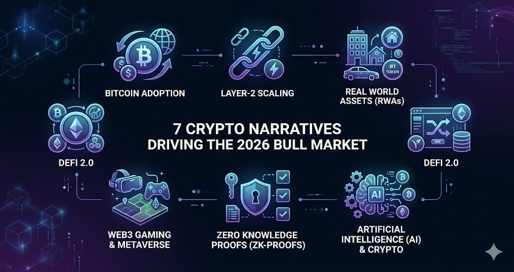 7 Crypto Narratives Driving the 2026 Bull Market