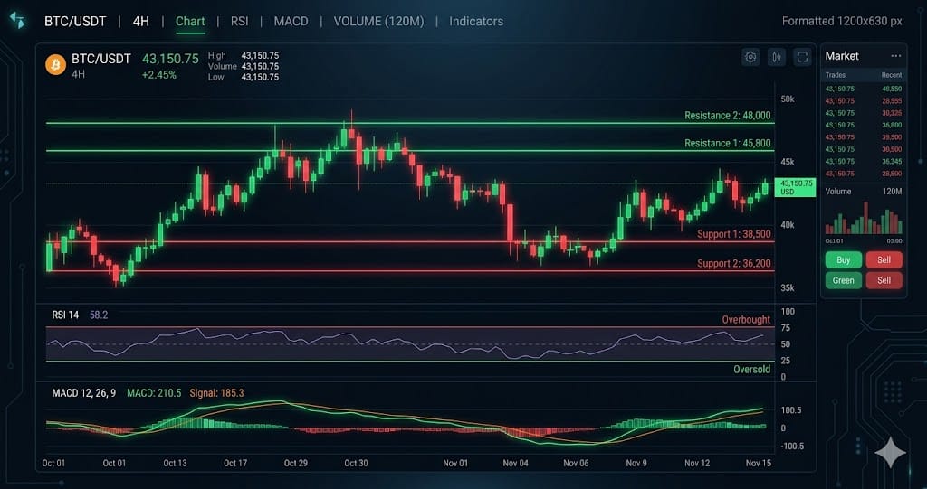 BTC at $76,985 — Daily Crypto Technical Analysis (May 1, 2026)
