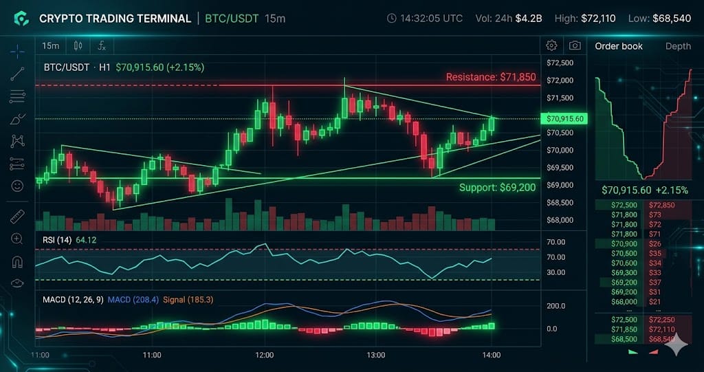 BTC at $76,896 — Daily Crypto Technical Analysis (May 24, 2026)