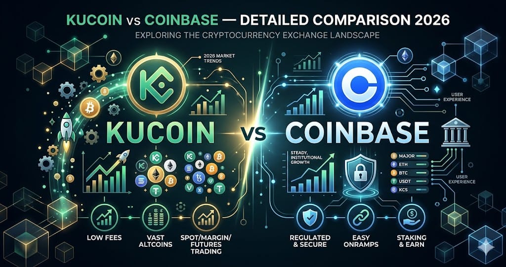KuCoin vs Coinbase Detailed Comparison 2026