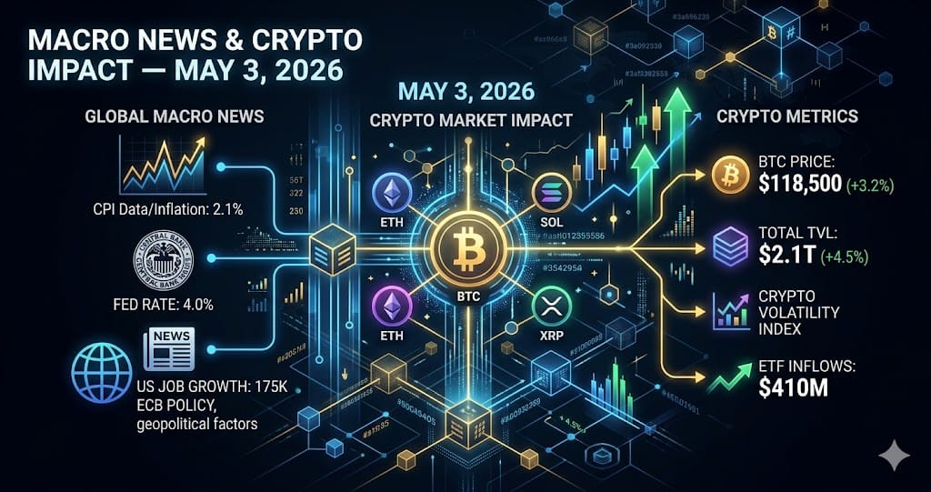 Macro News Crypto Impact May 3 2026