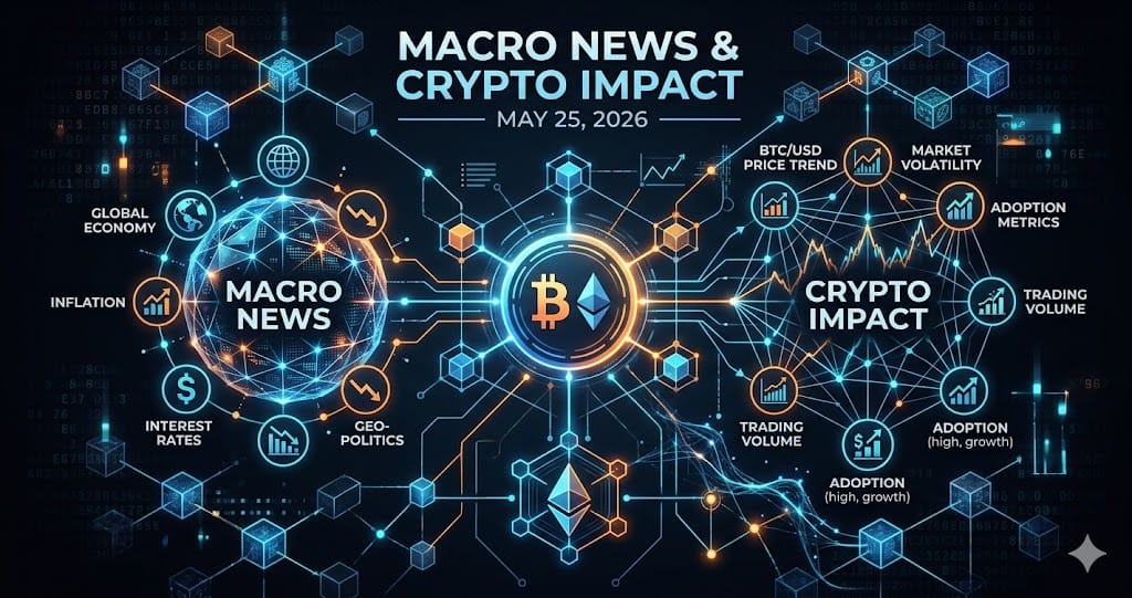 Macro News Crypto Impact May 25 2026