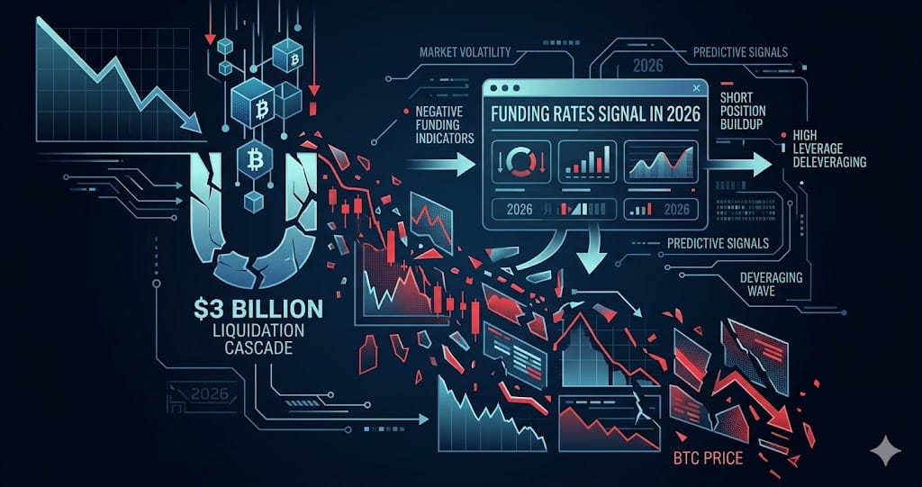 Bitcoins USD 3 Billion Liquidation Cascade What Funding Rates Signal in 2026