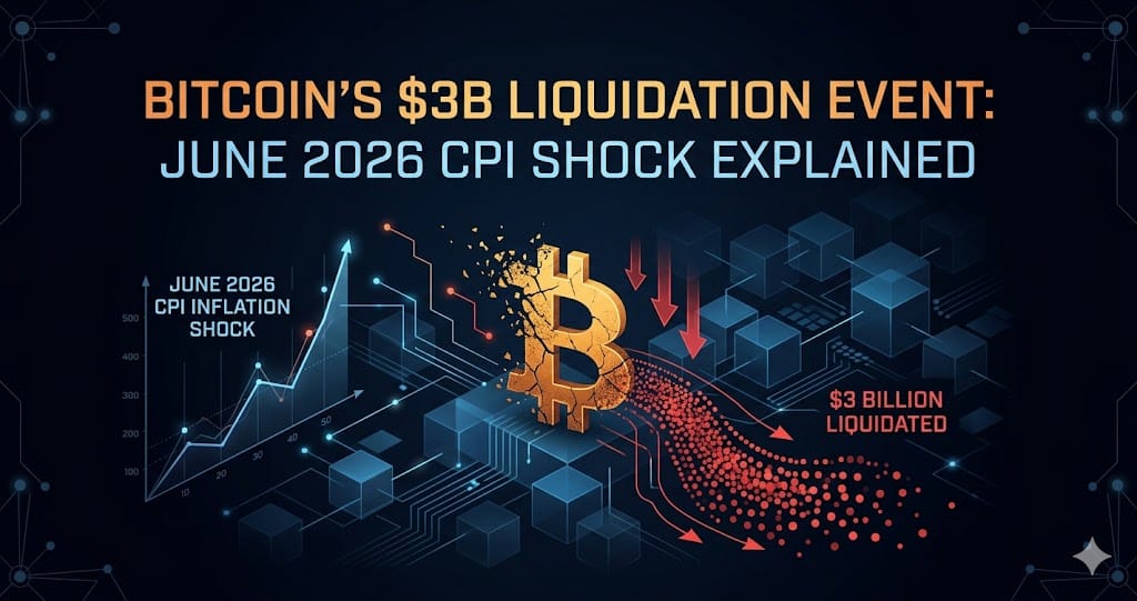 Bitcoins $3B Liquidation Event June 2026 CPI Shock Explained