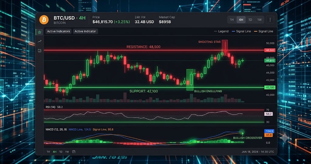 BTC Drops 5.1% — Technical Analysis Alert
