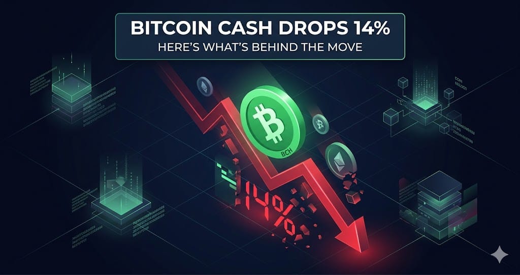 Bitcoin Cash Drops 14% Heres Whats Behind the Move