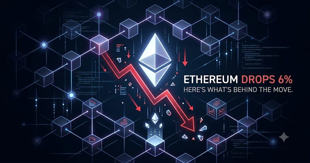 Ethereum Drops 6% Heres Whats Behind the Move