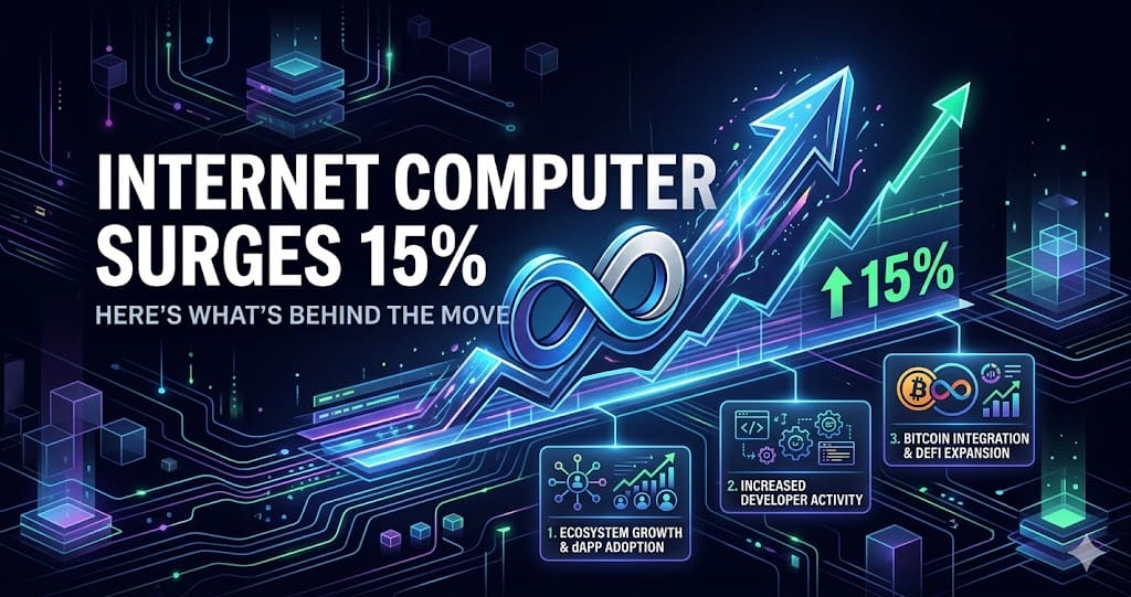 Internet Computer Surges 15% Heres Whats Behind the Move
