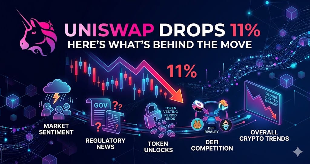 Uniswap Drops 11% Heres Whats Behind the Move