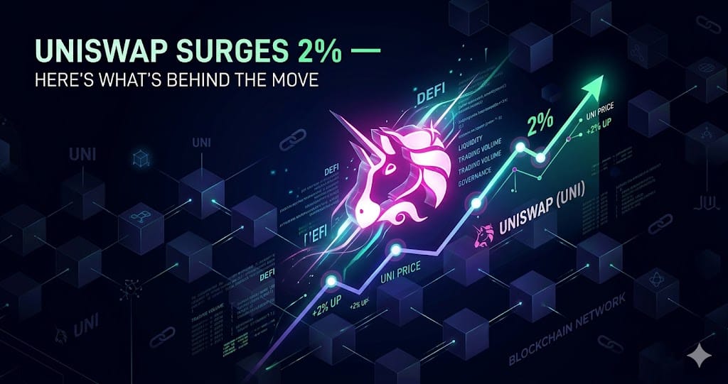Uniswap Surges 2% Heres Whats Behind the Move