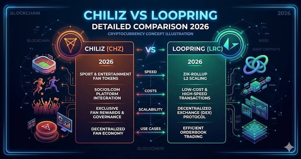Chiliz vs Loopring Detailed Comparison 2026