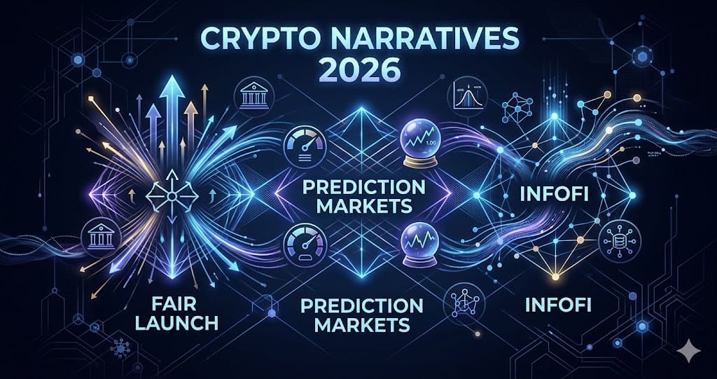 Crypto Narratives 2026 Fair Launch Prediction Markets and InfoFi Emerge