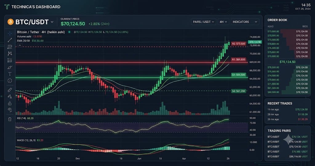 BTC at $65,700 — Daily Crypto Technical Analysis (June 17, 2026)
