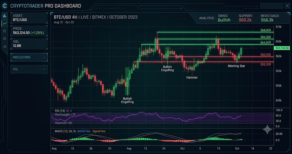 Crypto in Extreme Fear (14) — BTC at $62,841 Technical Analysis