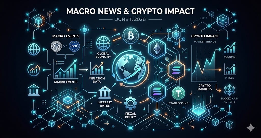 Macro News Crypto Impact June 1 2026