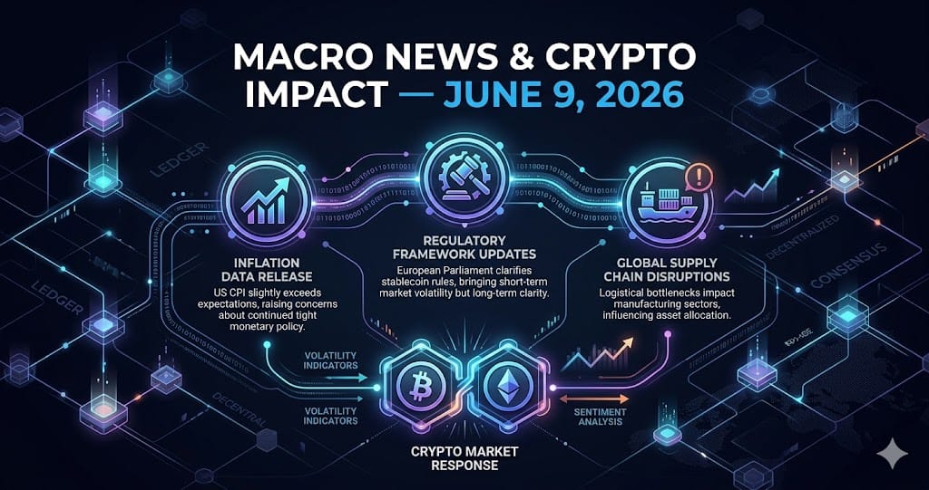 Macro News Crypto Impact June 9 2026