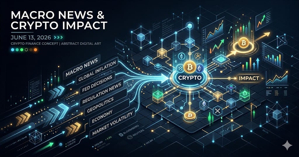 Macro News Crypto Impact June 13 2026