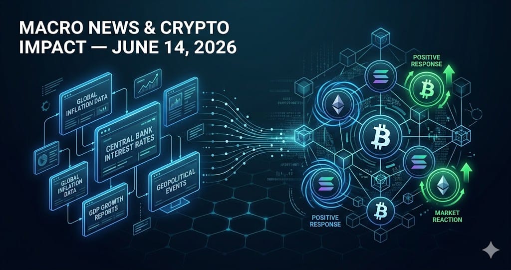 Macro News Crypto Impact June 14 2026