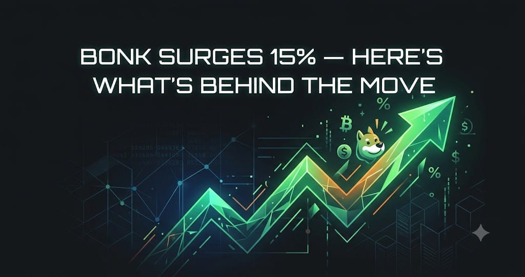 Bonk Surges 15% Heres Whats Behind the Move