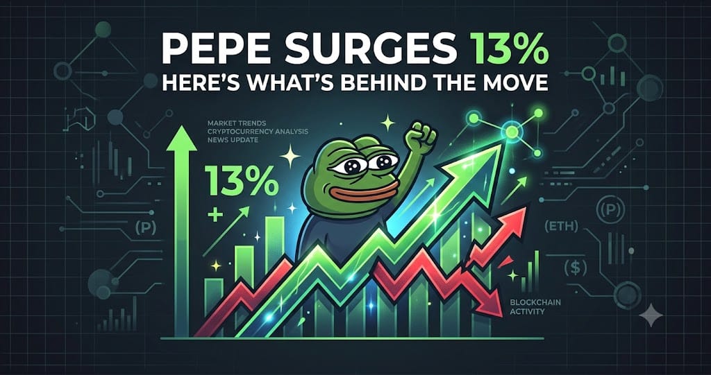 Pepe Surges 13% Heres Whats Behind the Move