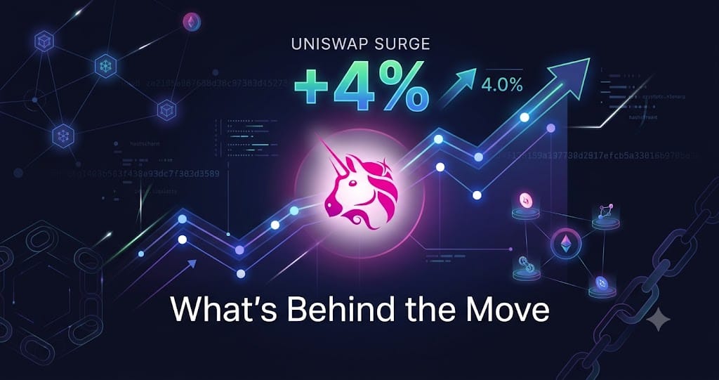 Uniswap Surges 4% Heres Whats Behind the Move
